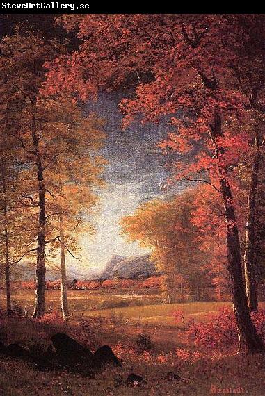 Albert Bierstadt Autumn in America, Oneida County